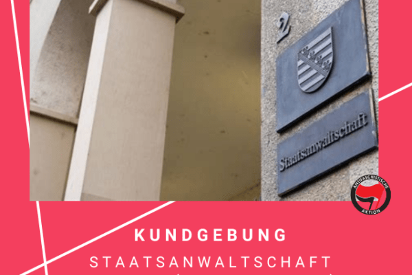 KATASTROPHALE HAFTBEDINGUNGEN IN DER JVA LEIPZIG | Kundgebung 12.06.2023 | 14:00 UHR | Staatsanwaltschaft Leipzig (Amtsgericht)